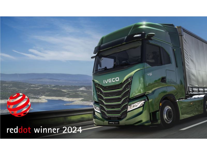News:L'IVECO S-WAY si aggiudica il prestigioso Red Dot Award nella categoria Product Design